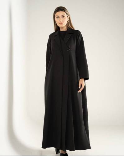 Black Double Collar Blazer