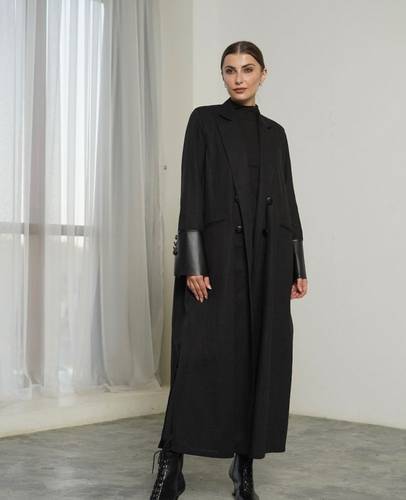 Black Formal Black Abaya