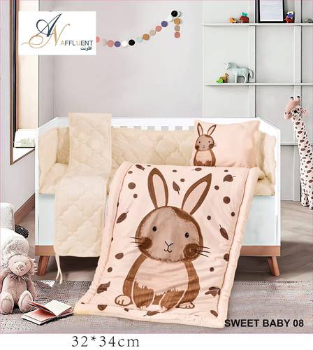 مفرش نفر اطفال 5قطع شتوي SWEET BABY