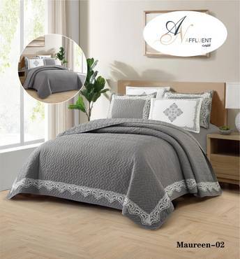 مفرش نفرين مظغوط 6 قطع  MAUREEN-2