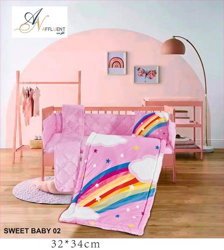 مفرش نفر اطفال 5قطع شتوي SWEET BABY