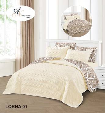 مفرش نفرين مضغوط 6قطع صيفي lorna-1