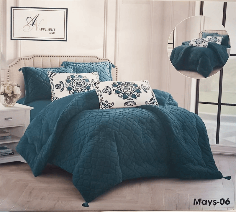 مفرش نفرين 6 قطع شتوي MAYS-6