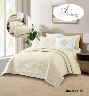 مفرش نفرين مظغوط 6قطع MAUREEN