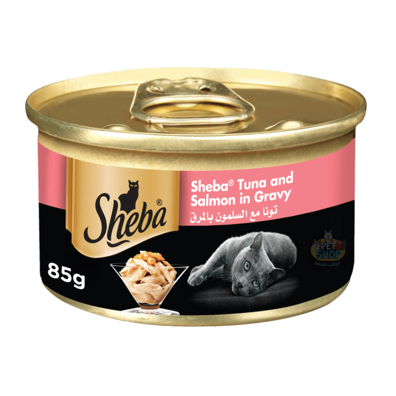 Sheba Tuna & Salmon in Gravy 85g