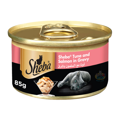 Sheba Tuna & Salmon in Gravy 85g