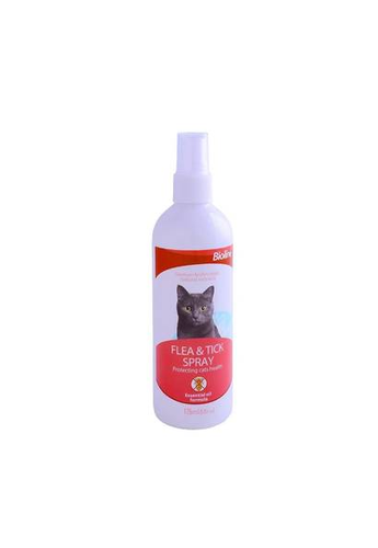 بخاخ بيولين مضاد للقراد والبراغيث للقطط 175ml
