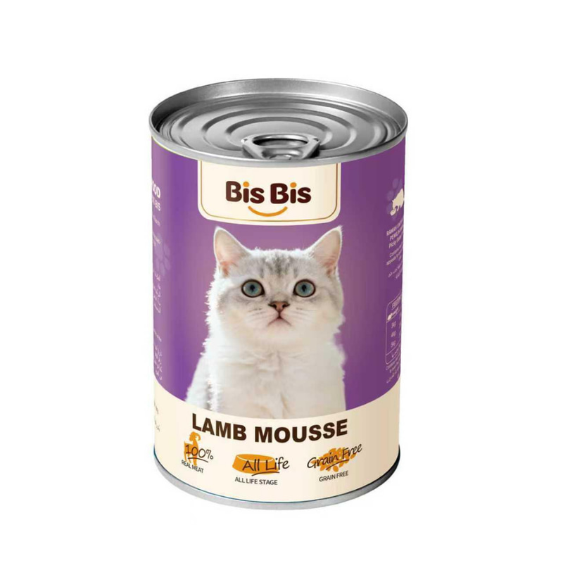 Bis Bis Lamb Mousse Canned Food 400g