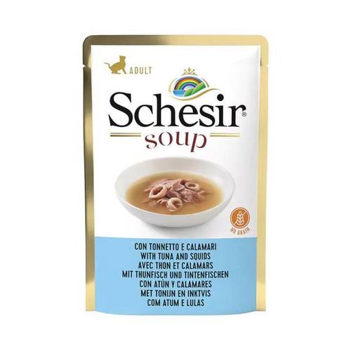 Cheezer Wild Tuna & Squid Soup for Adult Cats 85g