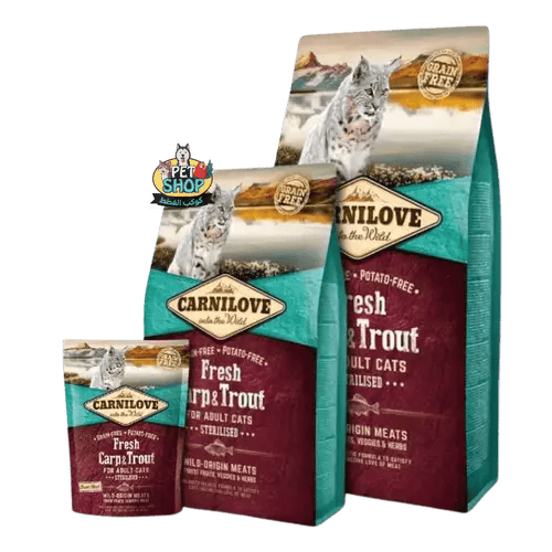 Karnilov Dry Food Crab and Salmon for Spayed Cats