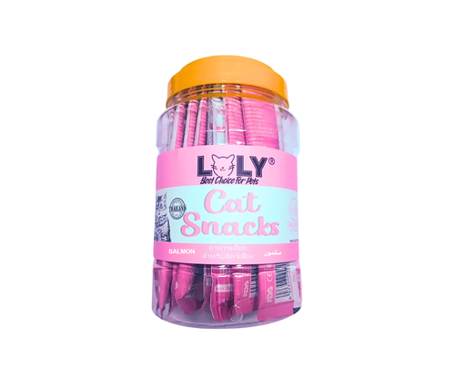 مكافآت لولي بالسلمون للقطط 30×15g ظرف