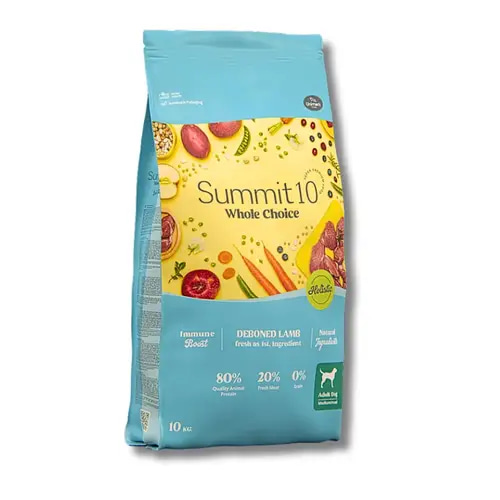 Summit 10 Healthy Grain-Free Dry Lamb Food for Adult Dogs 10kg