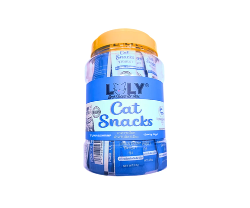 Lolly Tuna & Shrimp Cat Treats 30 x 15g Sachets