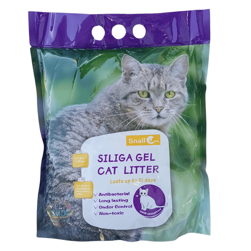 رمل سيليكا جل كريستال للقطط 1.4kg
