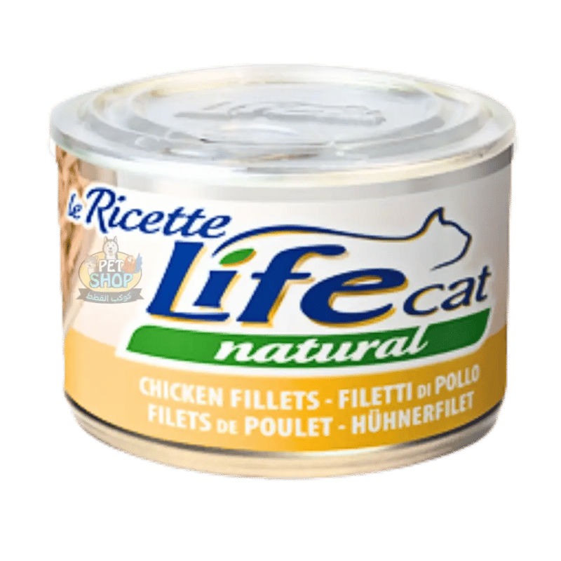 Live Cat Chicken Fillet Canned Cat Food 150g