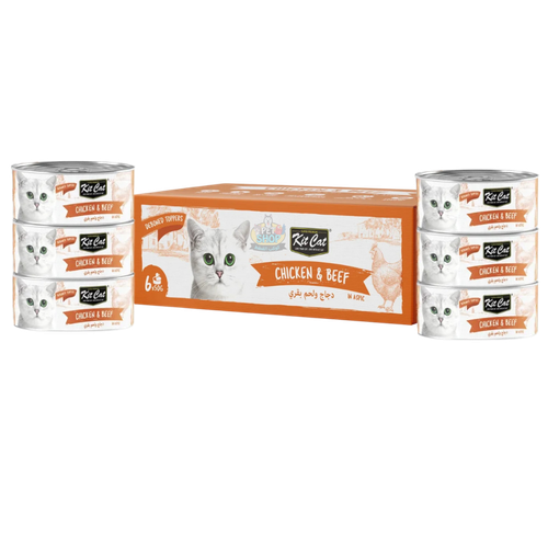 Kit Kat Chicken & Beef Jelly Cans 6 x 50g