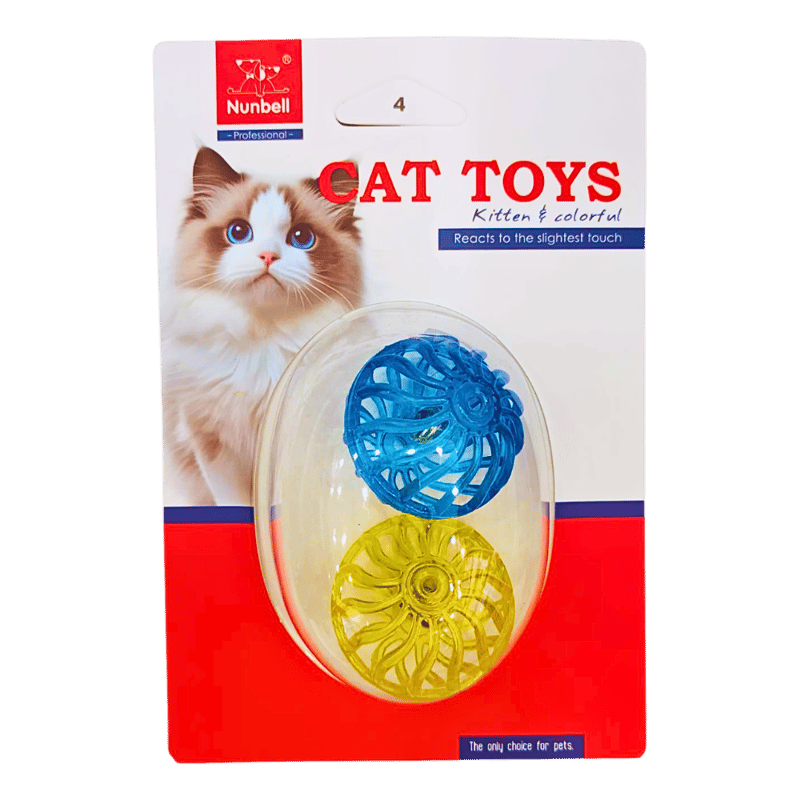 Nonbell Ball Bell Interactive Multi-Color Toy