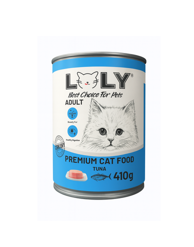 Lolly Tuna Cans for Adult Cats 410g