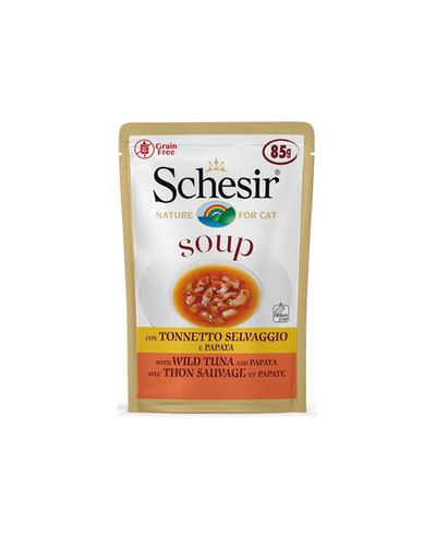 Cheezer Wild Tuna & Papaya Soup for Adult Cats 85g