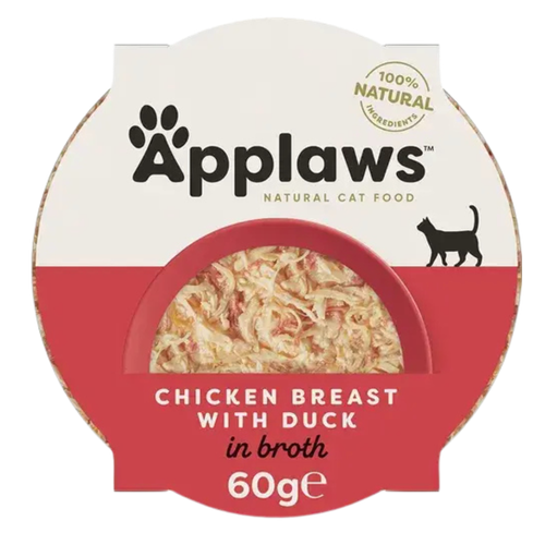 Applaws Tuna & Crab Wet Food Bowl for Cats 60g
