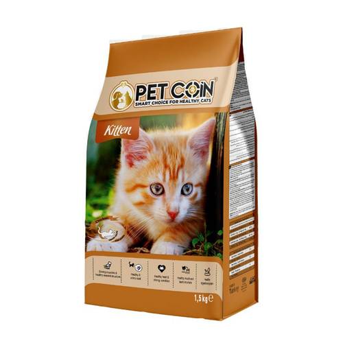 Pet Queen Dry Food with Chicken for Kittens 1.5kg