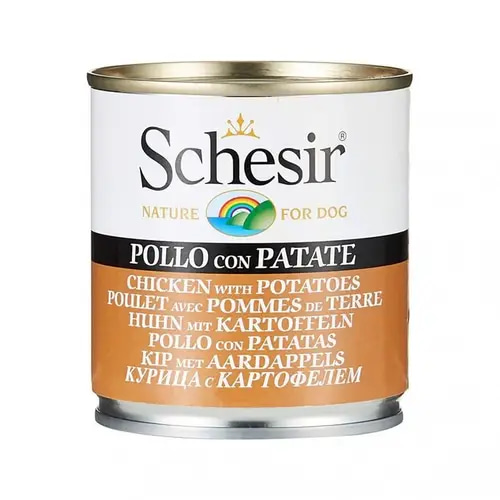 Chicken and potato canned goods for adult dogs, 285g