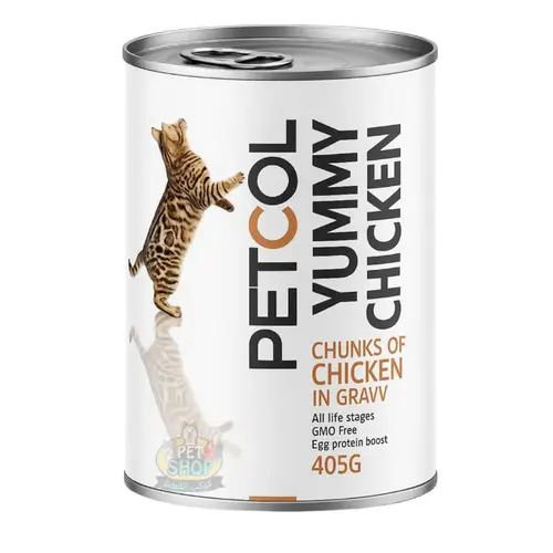 Pet Cool Chicken Chunks in Gravy – 405g