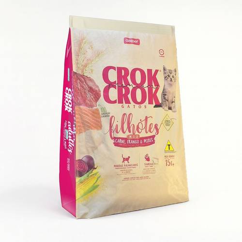 Croc Croc Mix Dry Food for Kittens – 15 kg