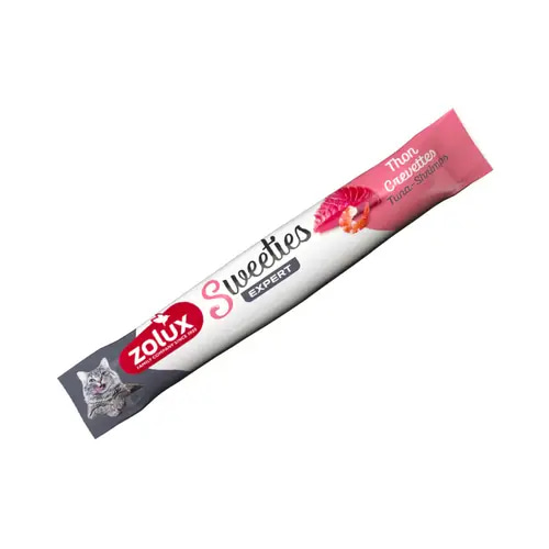 زولكس سويتيز مكافآت تونة و جمبري للقطط 14g