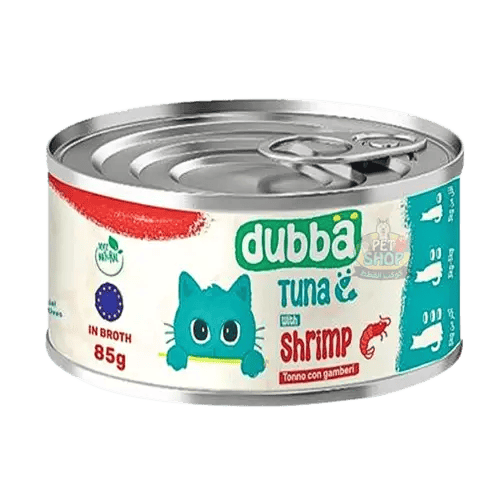 Doba Tuna with Shrimp in Gravy Canned Cat Food for Adult Cats 85g
