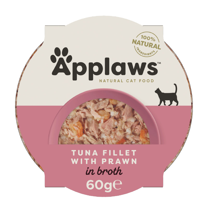 Applaws Tuna & Shrimp Wet Cat Food Bowl 60g