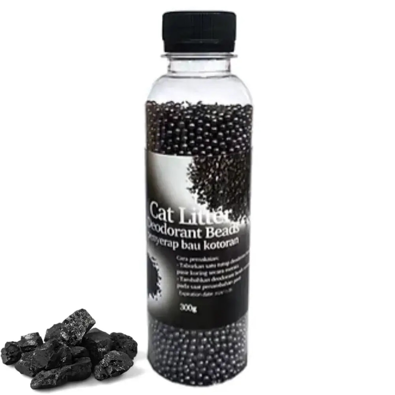 معطر رمل حبيبات برائحة الكربون للقطط 300g