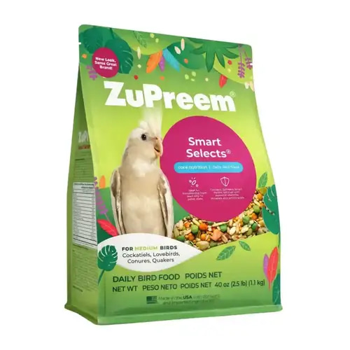 Zuprem Smart Select for Cockatiels and Medium Birds 1.1kg