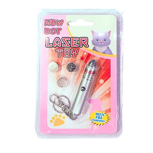 Interactive laser toy for cats (gray)