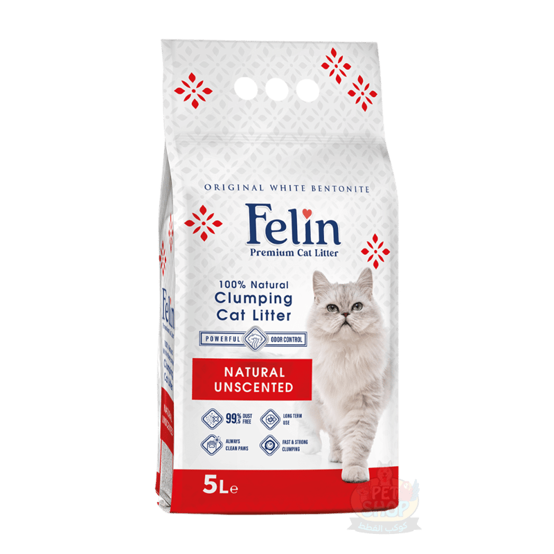 Felin Unscented Cat Litter 5L