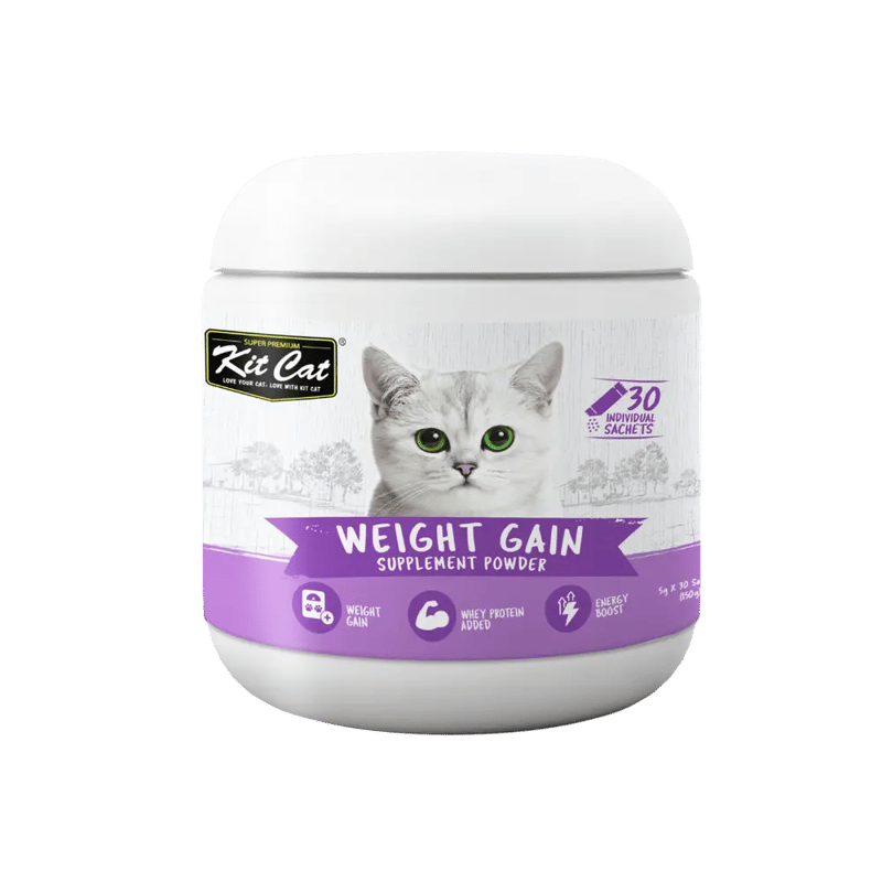 Kit Kat Dietary Supplement Powder for Weight Gain for Cats – 30 Sachets × 5 g
