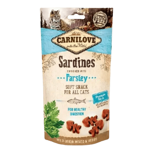 Carnilove Crunchy Sardines with Parsley Treats 50g