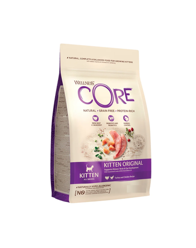 Wellness Core Original Dry Food with Turkey and Chicken for Kittens