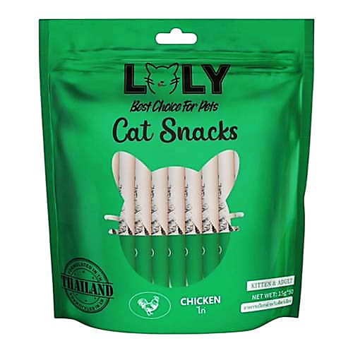 مكافآت لولي بالدجاج للقطط 50×15g ظرف