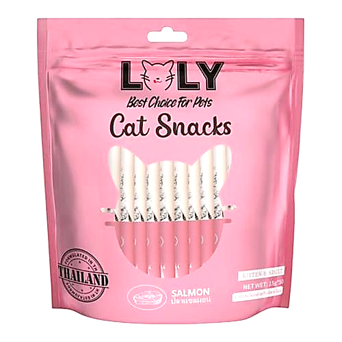 Lolly Cat Salmon Cat Treats 50 x 15g Sachets