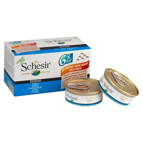 معلبات شيزر تونة و جيلي للقطط 6 × 50g