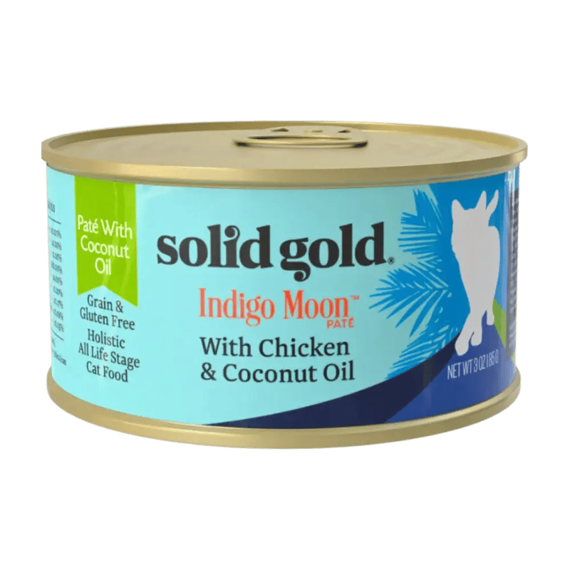 Solid Gold Indigo Moon Chicken with Coconut Pate 85g