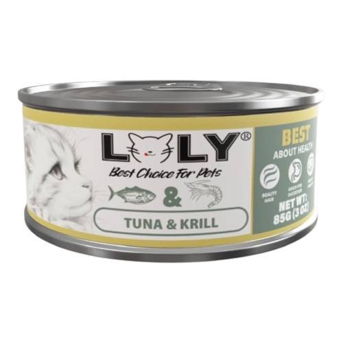Lolly Tuna and Shrimp Canned Cat Food in Gravy 85g
