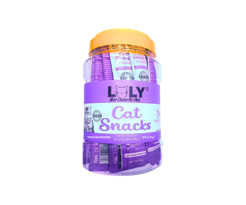 مكافآت لولي بالتونة والدجاج للقطط 30×15g ظرف