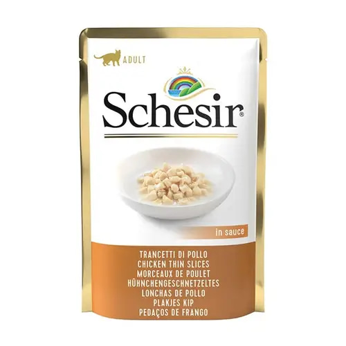 Cheeser Chicken Bites with Gravy for Adult Cats 85g