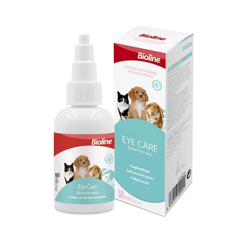 بيولين قطرة العناية بالعين للحيوانات الأليفة 50ml