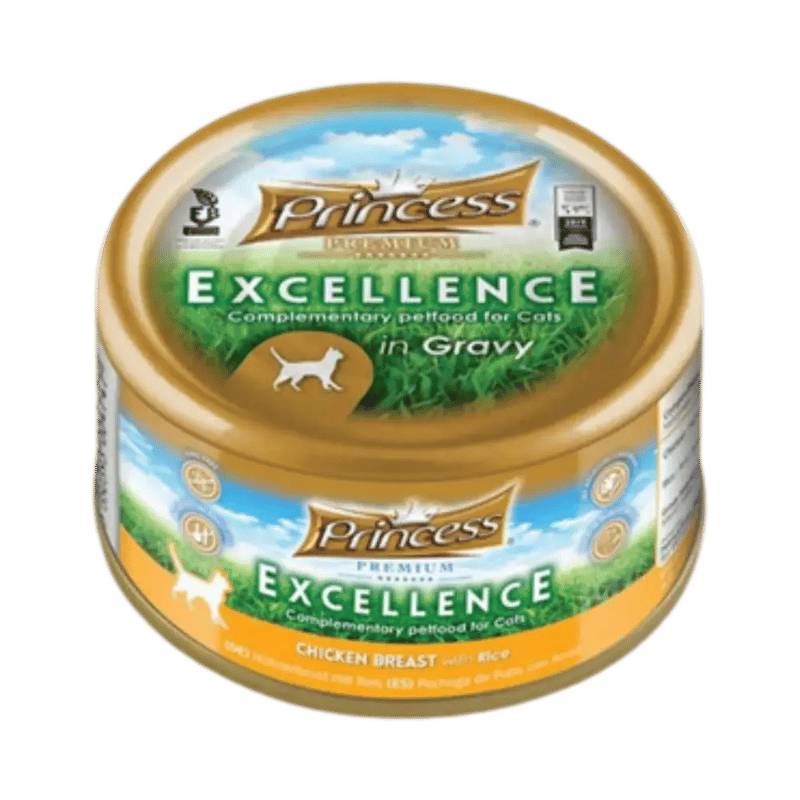 معلبات برينسيس  الدجاج مع الأرز 70g