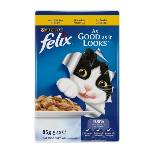 Felix Chicken in Jelly  85g