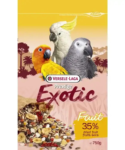فيرسل لاقا بريستيج إكزوتيك فروت - مزيج فواكه للببغاوات 750g