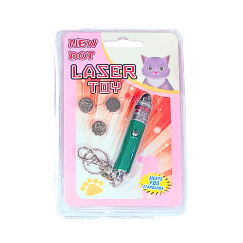 Interactive laser toy for cats (green)